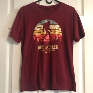 Big Foot Hide and Seek t-shirt